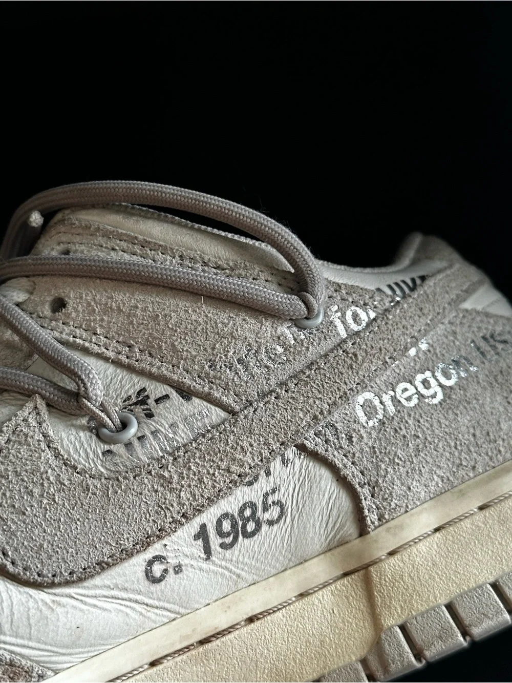 Nike Off-White x Dunk Low 'Lot 14 of 50' DJ0950-106 Size 11M Virgil Abloh Shoes